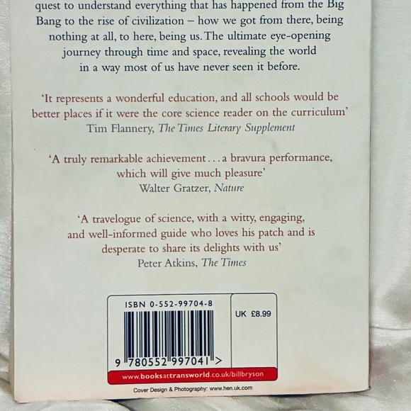 A Short History of Nearly Everything paperback - Picture 5 of 5